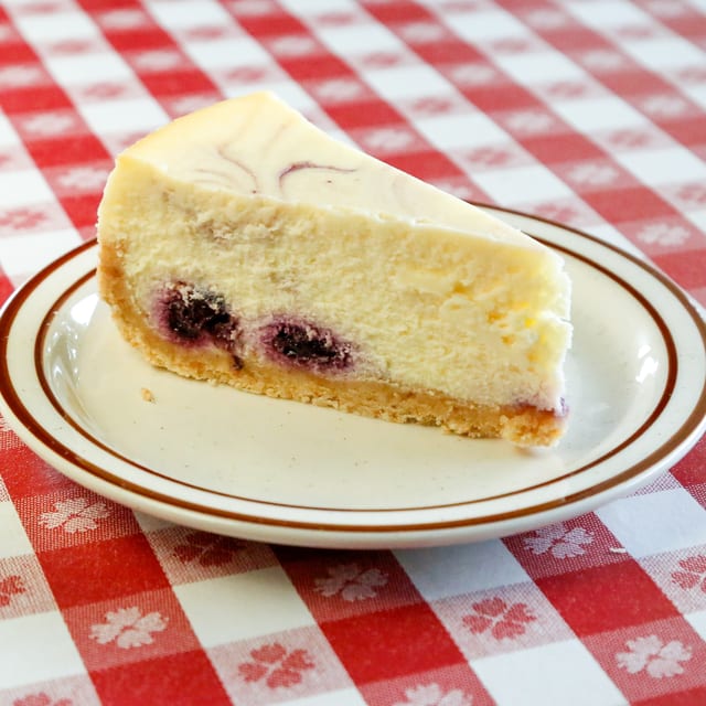 Featured Cheesecake Slice.