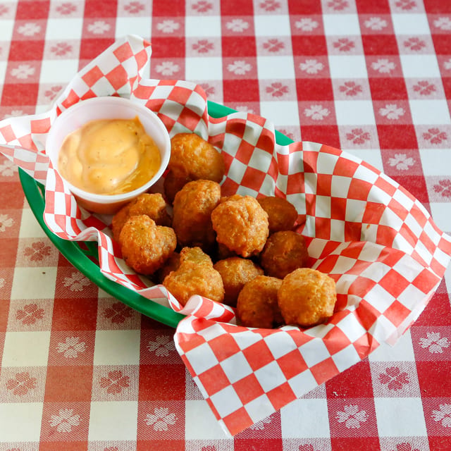 Batter Fried Mushrooms.